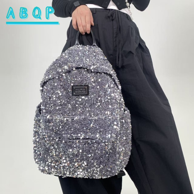 Travel Accessories Luxury Brands - 新しい女性のスパンコール付きバックパック高級ブランドスパンコール付き光沢のある女性のバックパック大容量ファッショナブルなレジャー旅行バックパック