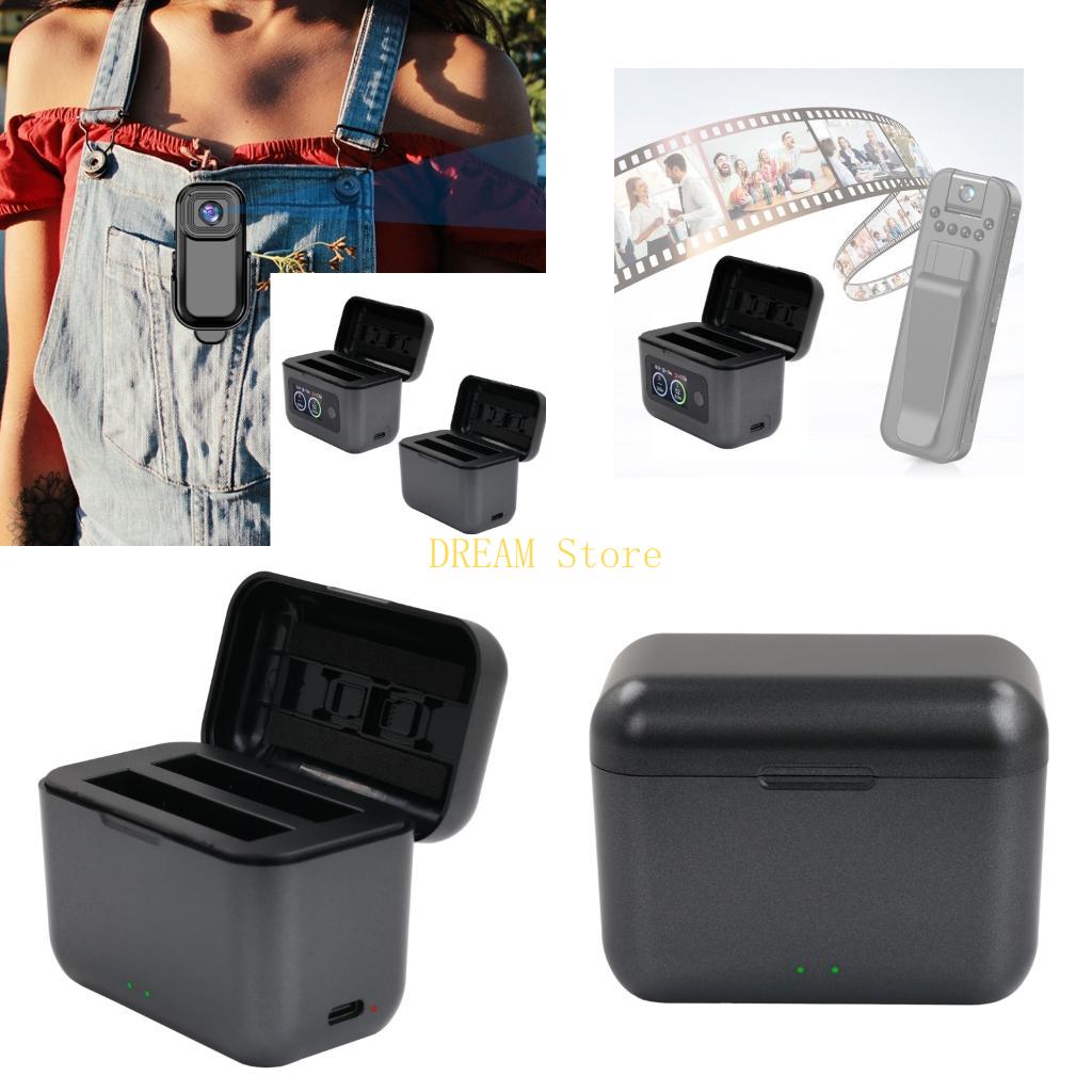 Travel Accessories Best - エアバッテリー用トラベルバッテリー充電器、予備バッテリーの準備用のコンパクトなダブルベイ充電ステーション、旅行用ベストセール