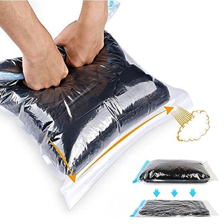 Travel Accessories You Need - 圧縮バッグ - 旅行必需品 - 12枚入りスペースセーバーバッグ -