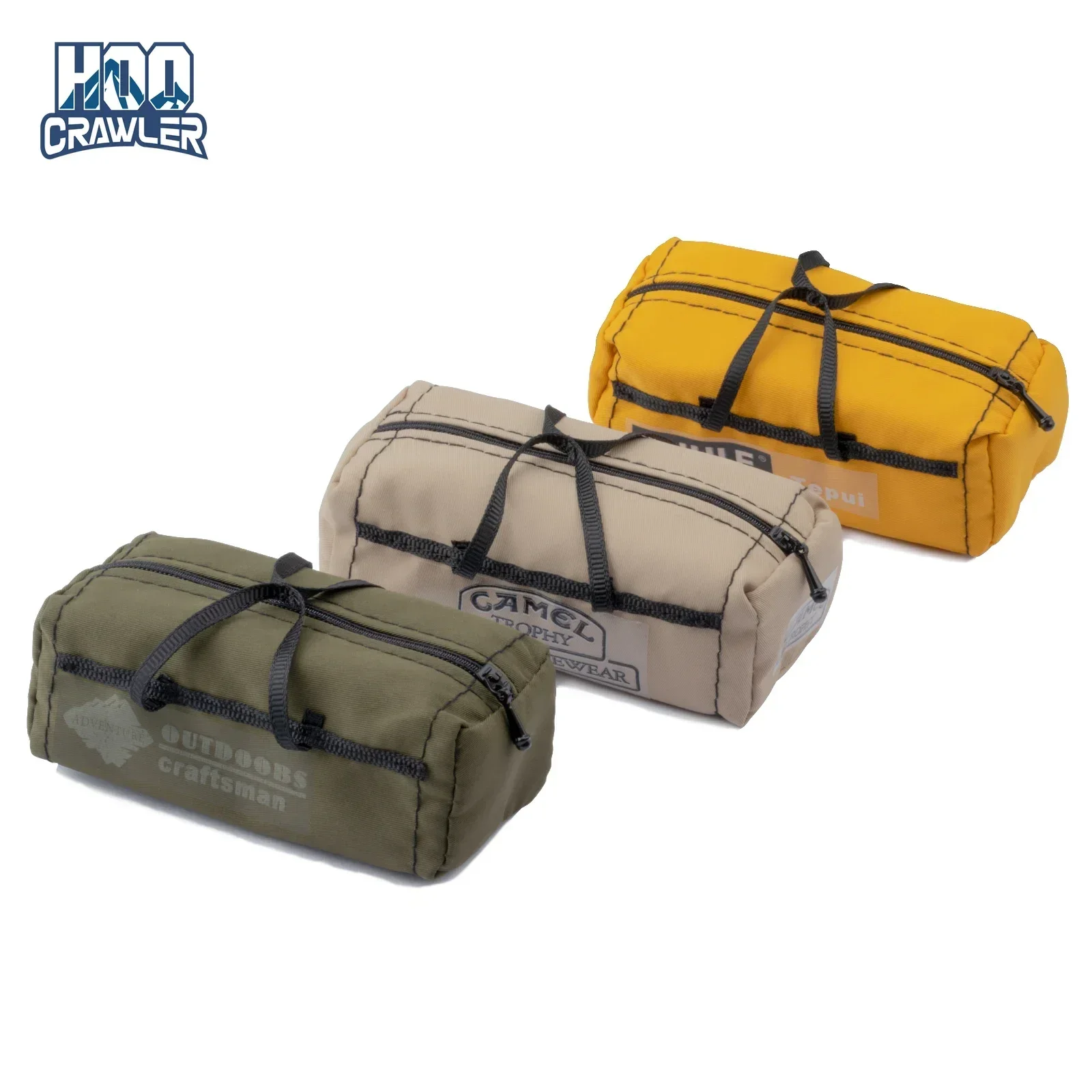 Travel Accessories New - 模擬ミニ荷物ミニチュア装飾スケールスポーツトラベルバッグ 1/10 RC クローラーアクセサリー用