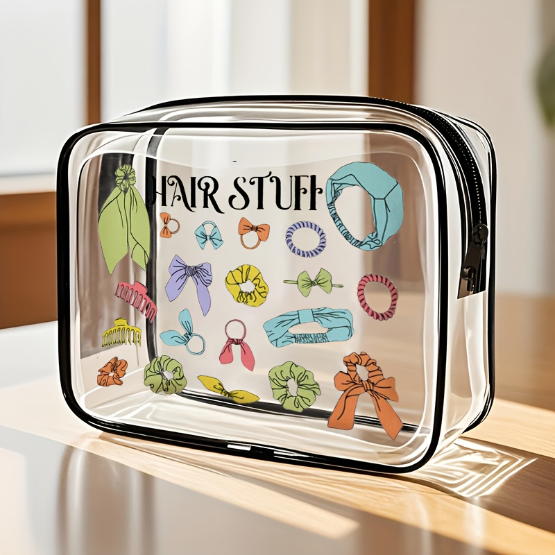 Toiletry Bag Tsa - 1pc クリアメイクアップバッグ透明トラベルトイレタリーポーチ TSA 空港ジムウォッシュオーガナイザージッパー化粧品ハンドバッグ女性ギフト