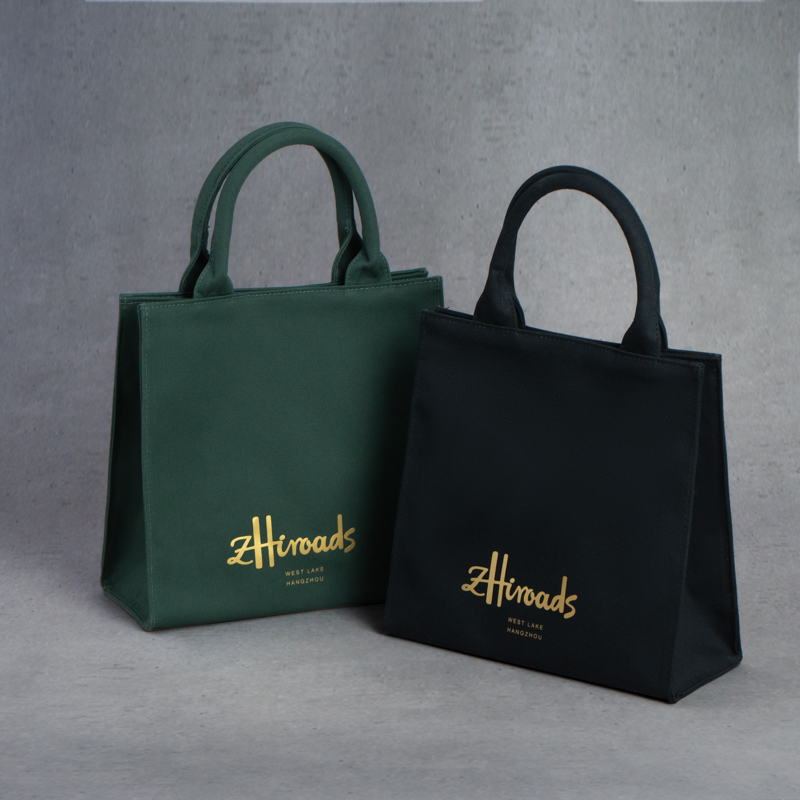 Travel Accessories Luxury Brands - ブランド高級小型コットントートバッグ 女性用 厚手生地 ショッピング 旅行 レディースハンドバッグ