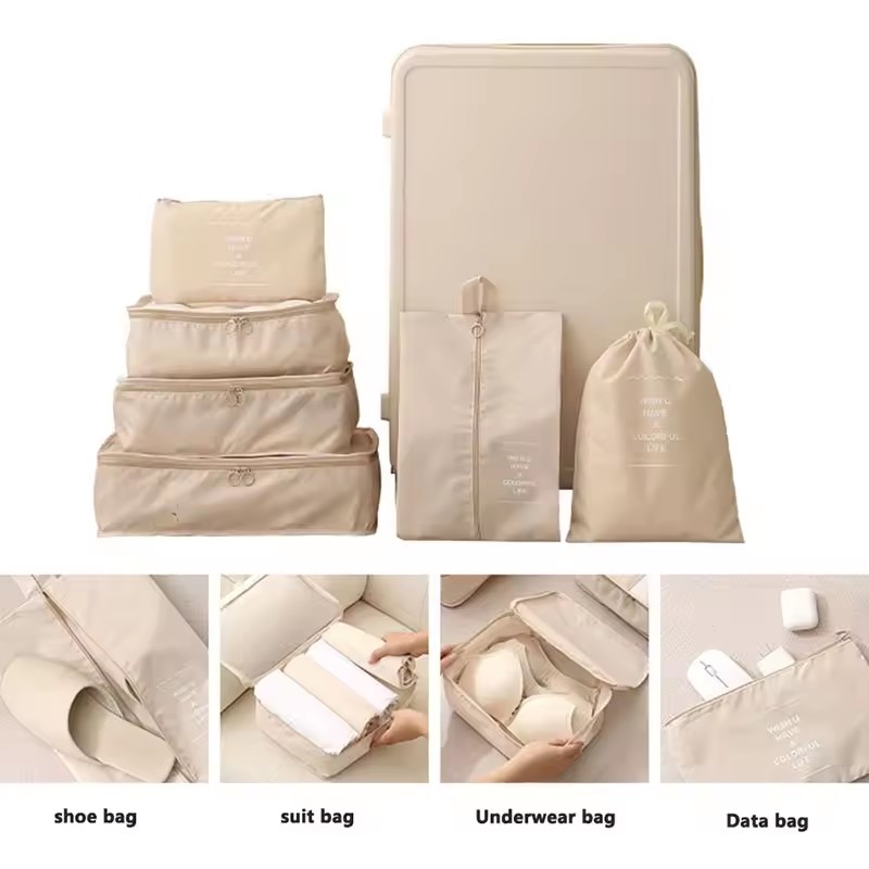 旅行用収納バッグセット 7/8/9/10点セット デジタルト - Travel Accessories Toiletries のレビューと価格