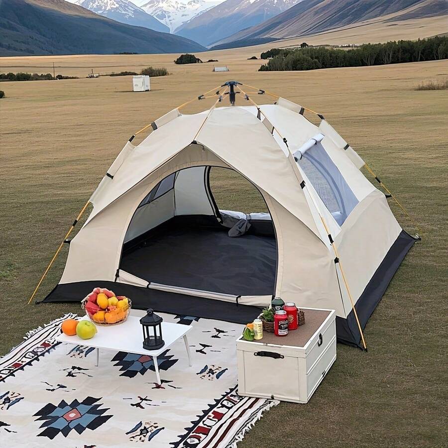 自動インスタントセットアップキャンプテント、1-3/3-4人 - Travel Accessories You Need のレビューと価格