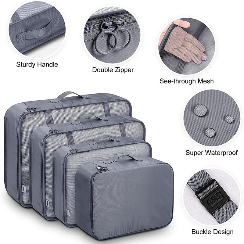 寮生用多機能旅行収納セット パッキングキューブ オーガナイザ - Travel Accessories Toiletries のレビューと価格