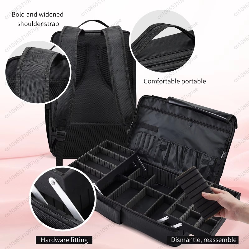 多ポケットヘアスタイリングツール収納バッグ ポータブル美容院 - Travel Accessories Toiletries のレビューと価格