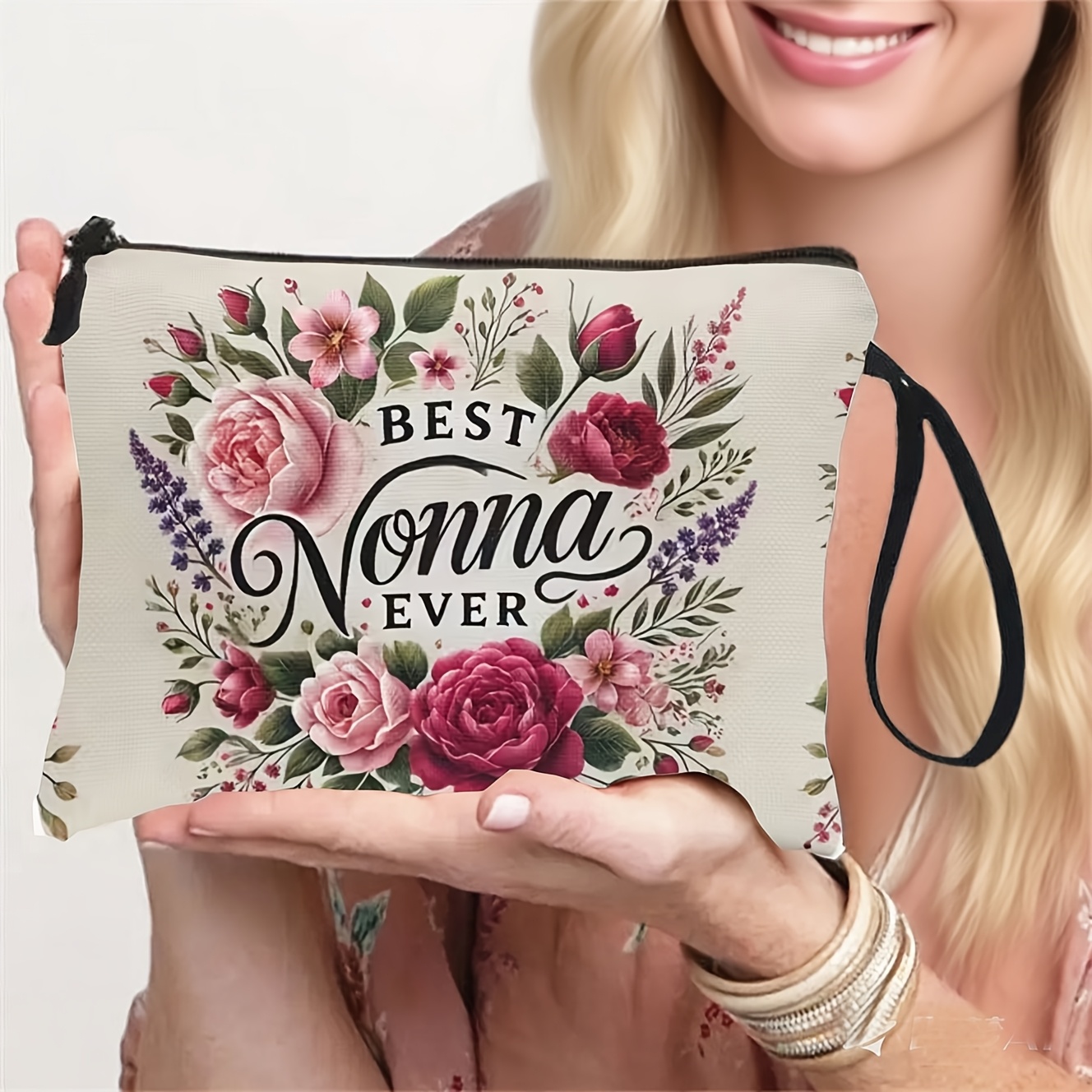 BEST NONNA EVER メイクアップバッグ トラベル - Travel Accessories Best のレビューと価格