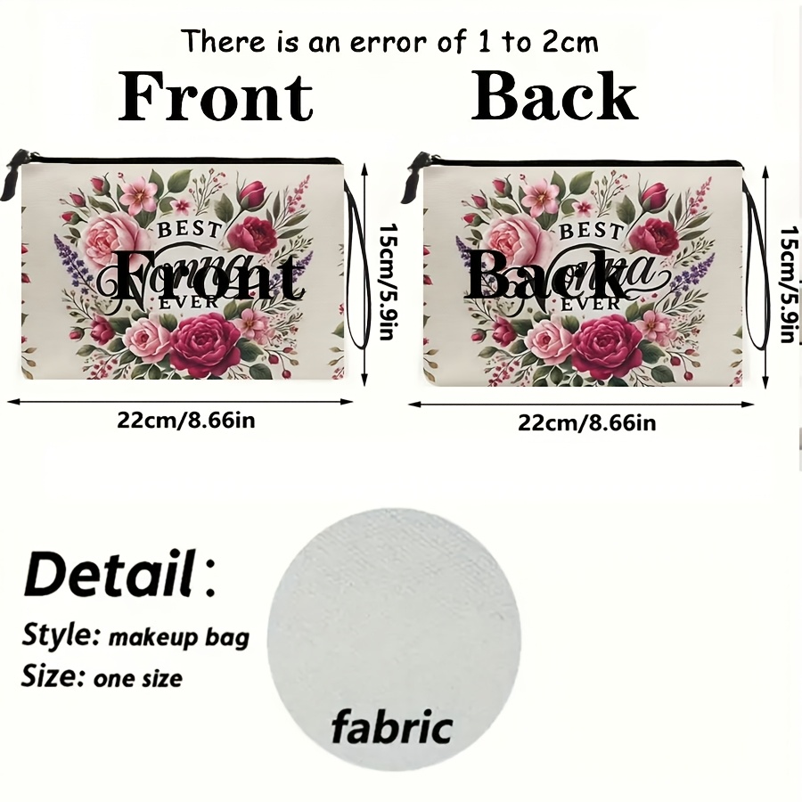 BEST NONNA EVER メイクアップバッグ トラベル - Travel Accessories Best のレビューと価格