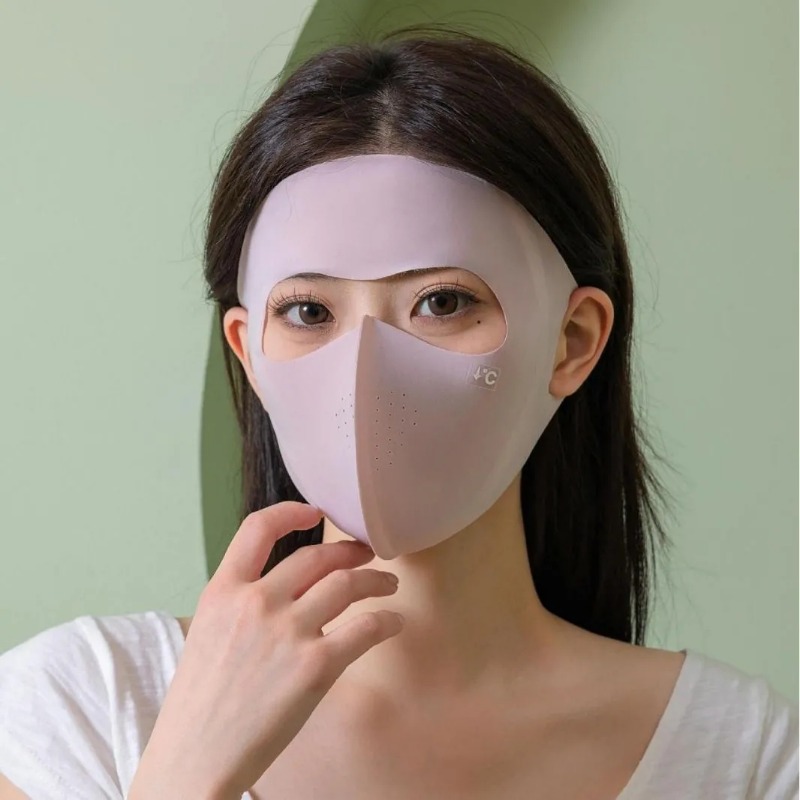 新しいフルフェイス UV フェイスマスク再利用可能な日焼け止 - Travel Accessories New のレビューと価格