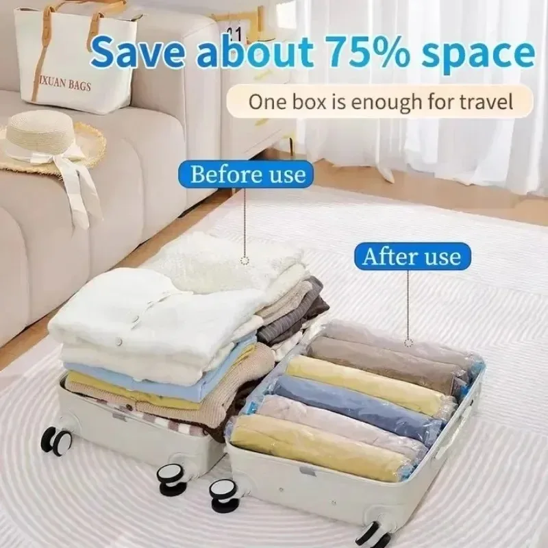 ロールアップ式省スペース旅行用収納バッグ、旅行用品圧縮バッグ - Travel Accessories You Need のレビューと価格