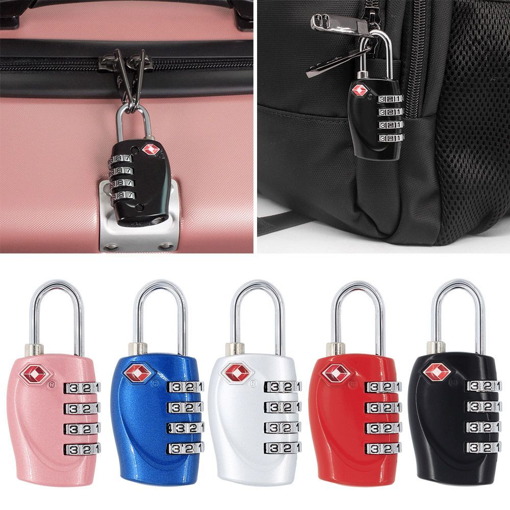 高セキュリティケーブル荷物ロックポータブル税関コードロックス - Cable Lock Combination のレビューと価格