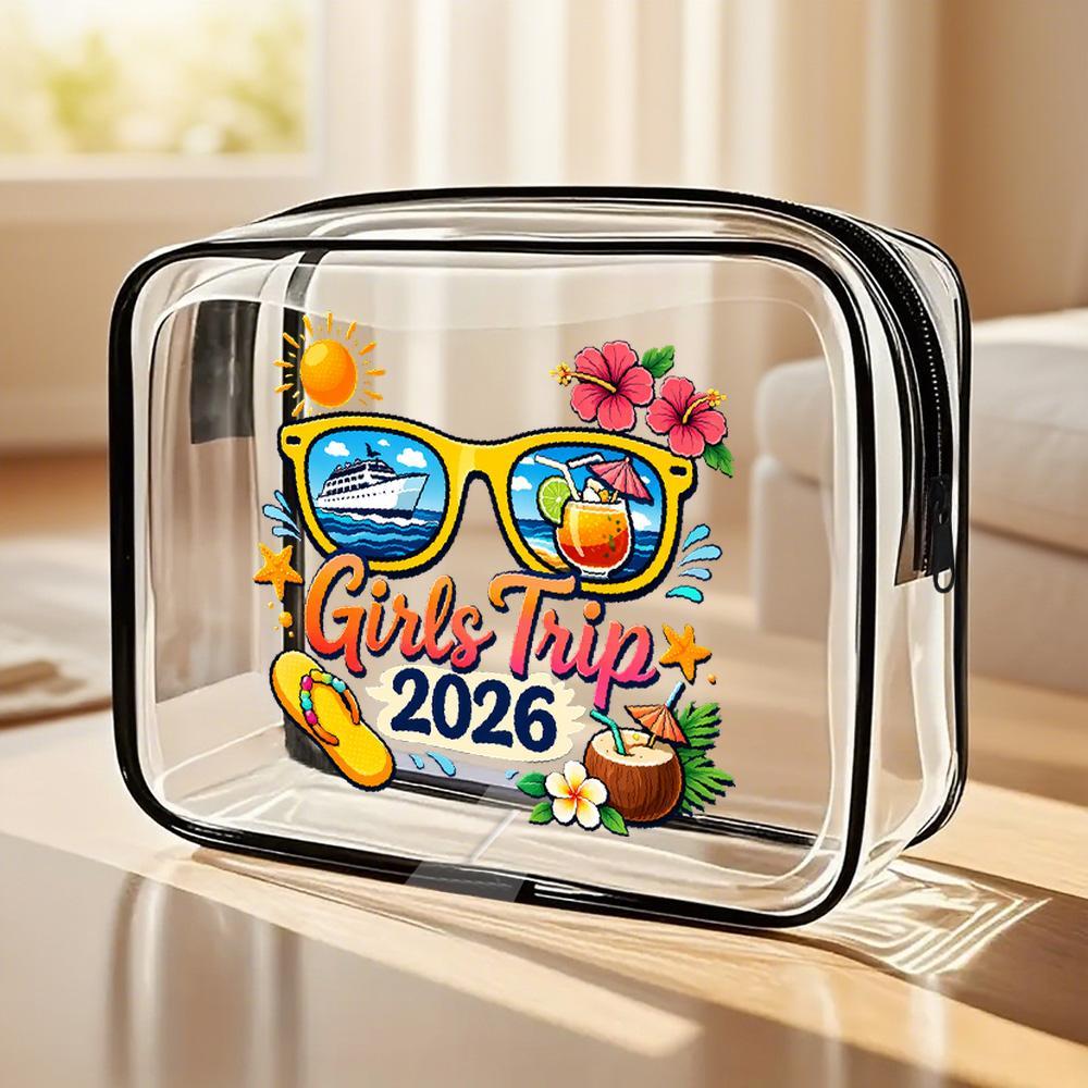 PVC製化粧ポーチ 旅行2026 クリア化粧ポーチ 女性用  - Travel Accessories Best のレビューと価格