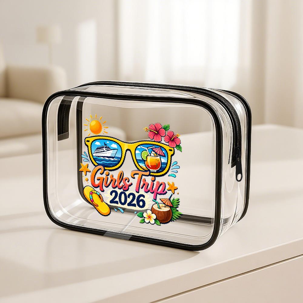 PVC製化粧ポーチ 旅行2026 クリア化粧ポーチ 女性用  - Travel Accessories Best のレビューと価格