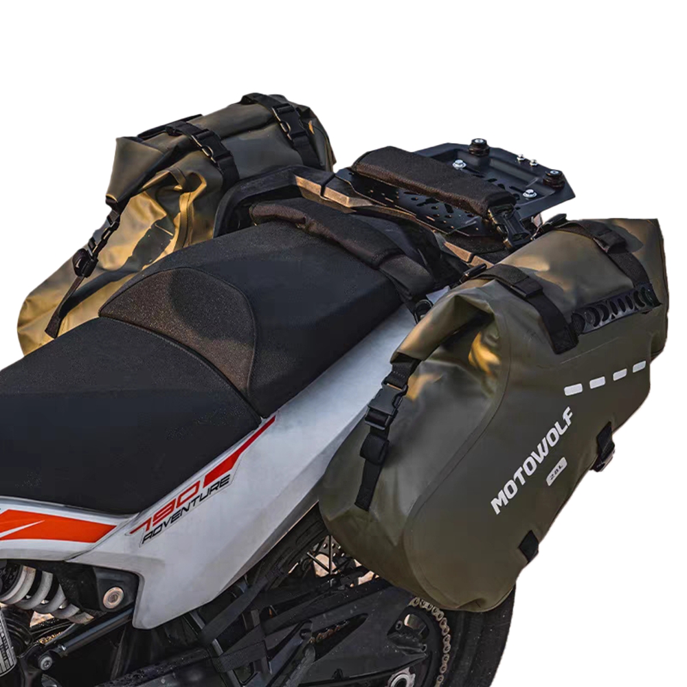 ユニバーサルオートバイ18/28/48L防水トラベルラゲッジ - Travel Accessories New のレビューと価格