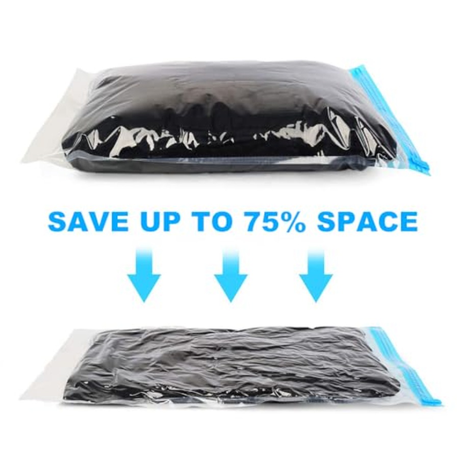圧縮バッグ - 旅行必需品 - 12枚入りスペースセーバーバ - Travel Accessories You Need のレビューと価格