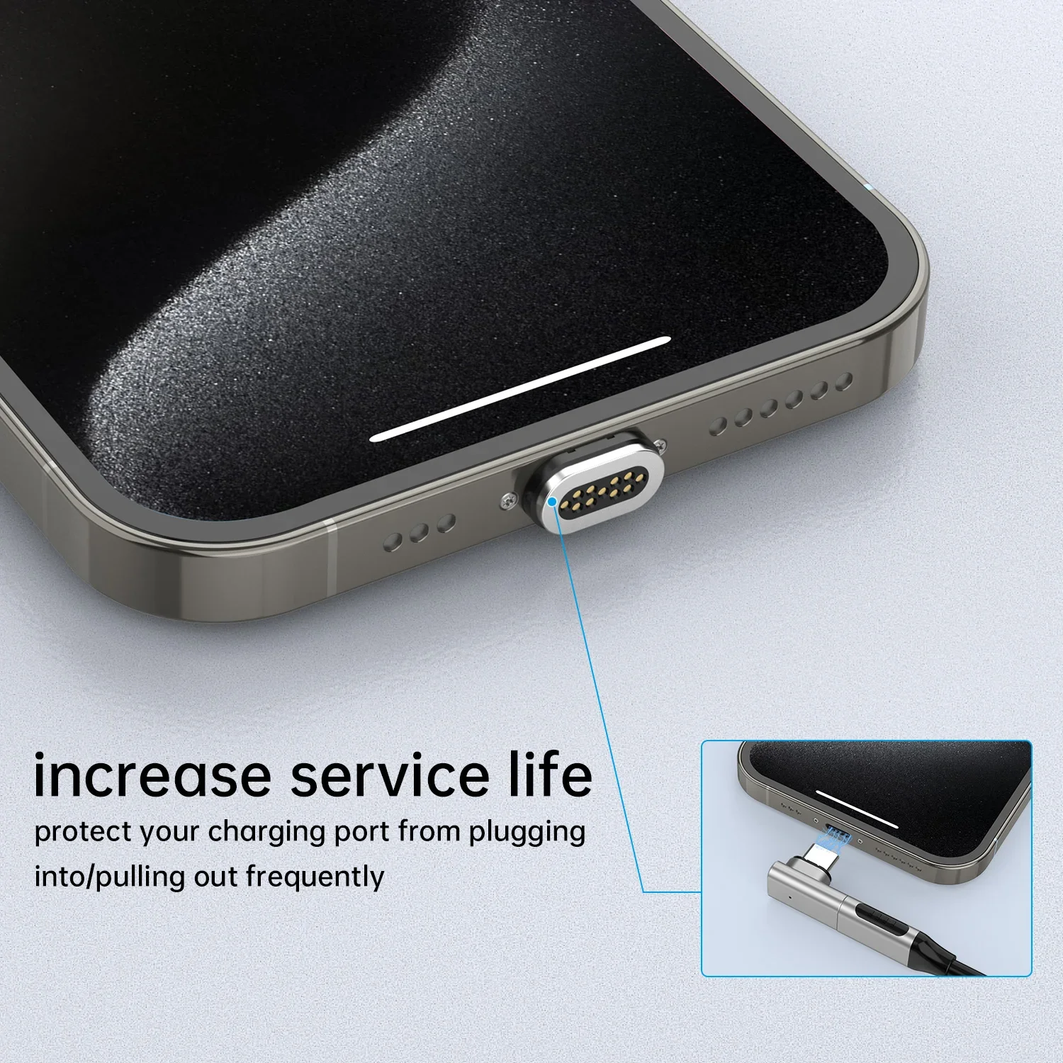 磁気ケーブルプラグヒントマイクロ USB 磁気充電アダプタ  - Cable Lock Combination のレビューと価格