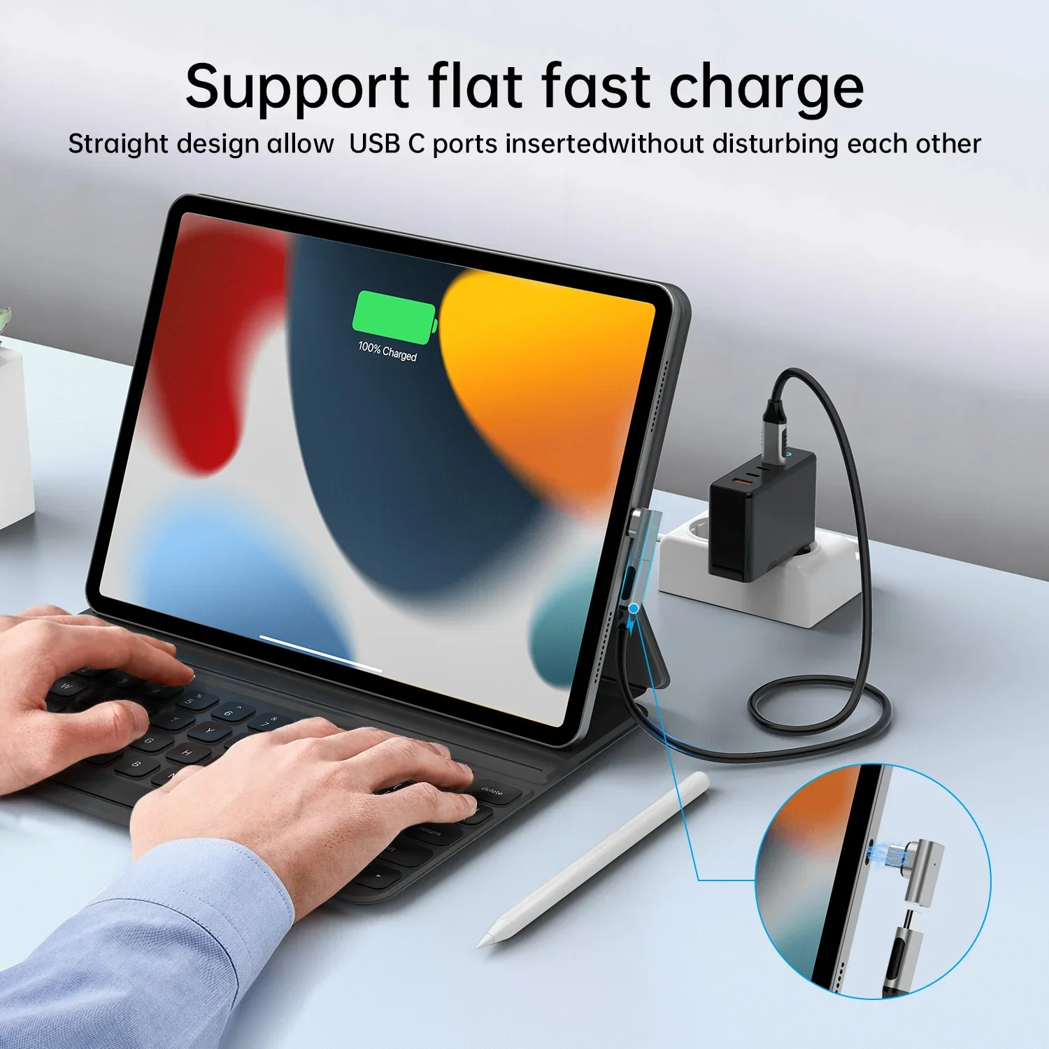 磁気ケーブルプラグヒントマイクロ USB 磁気充電アダプタ  - Cable Lock Combination のレビューと価格