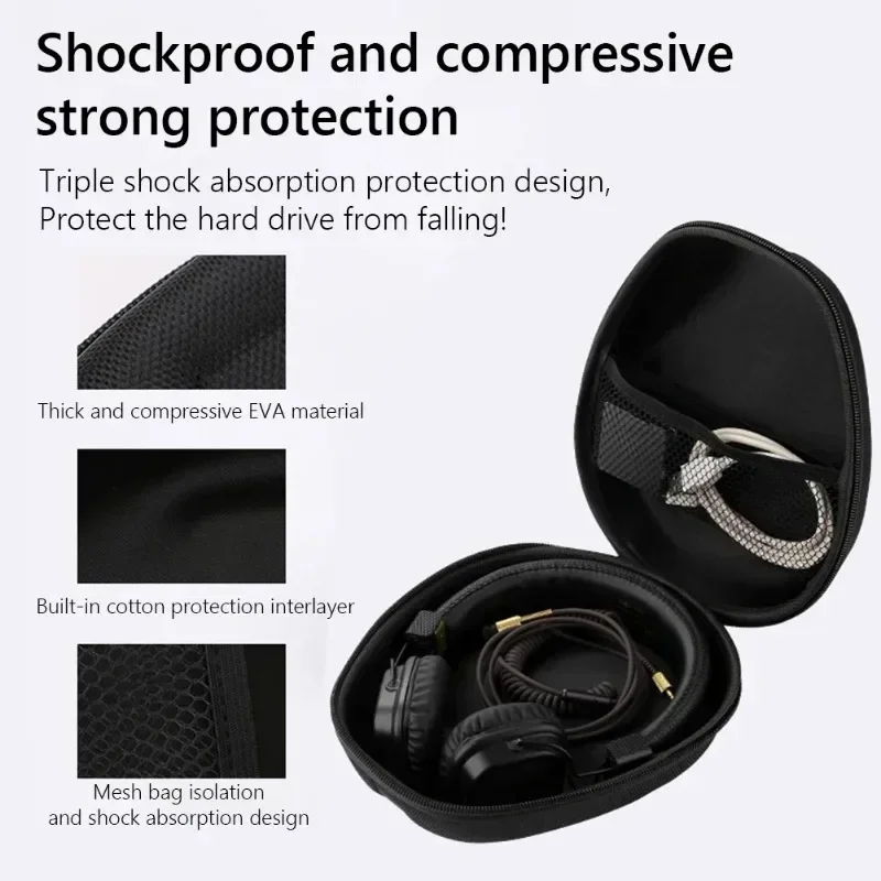 イヤホンケース EVA ハードシェルヘッドセット保護ボックス - Xiaomi Travel Accessories のレビューと価格