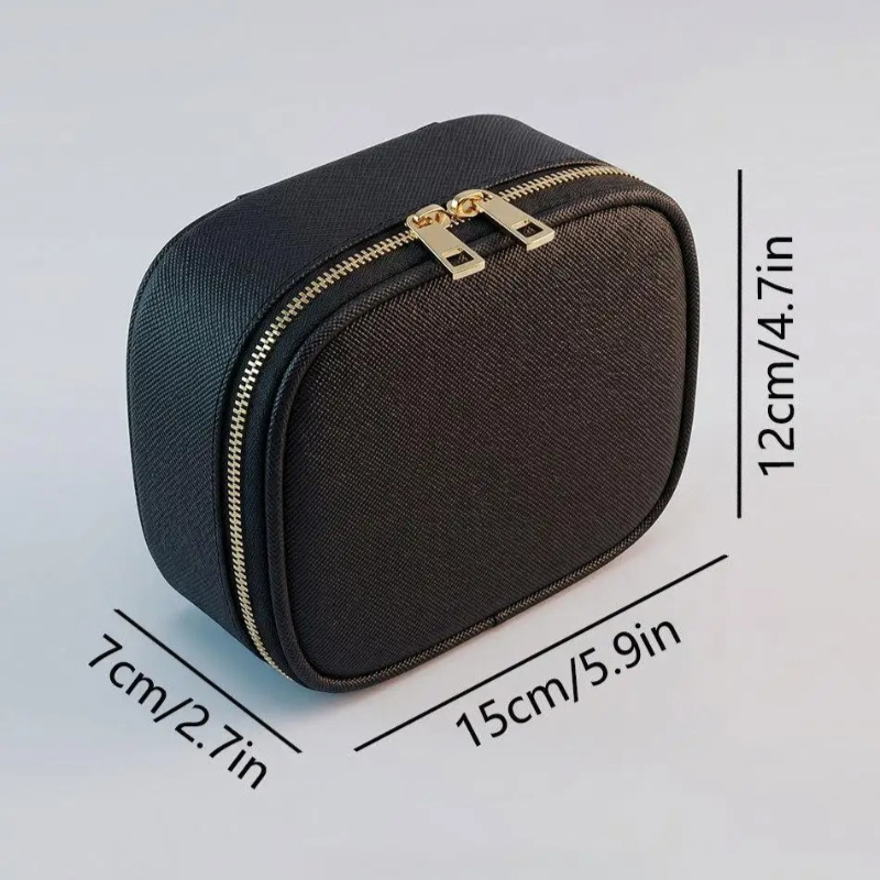 2026年新作 ミラー付きメイクアップバッグ 防水小型化粧品 - Travel Accessories Toiletries のレビューと価格