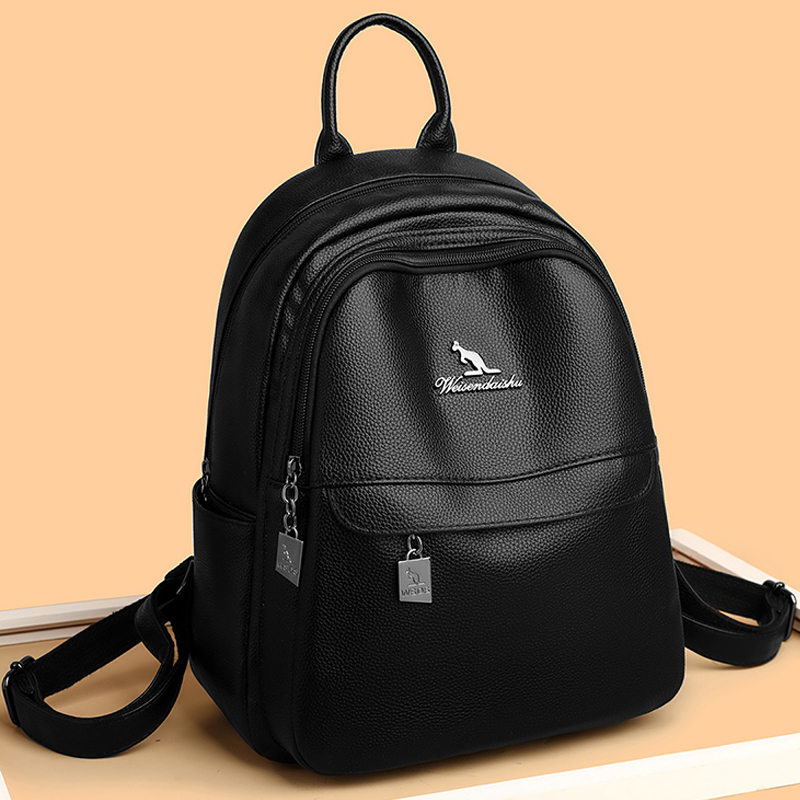 2024 新しい女性のショルダーバッグ高品質レザーバックパッ - Travel Accessories Luxury Brands のレビューと価格