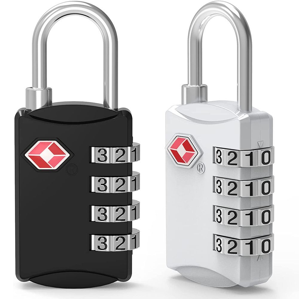 防水小型南京錠 ポータブル税関コードロック TSA税関ロック - Cable Lock Combination のレビューと価格