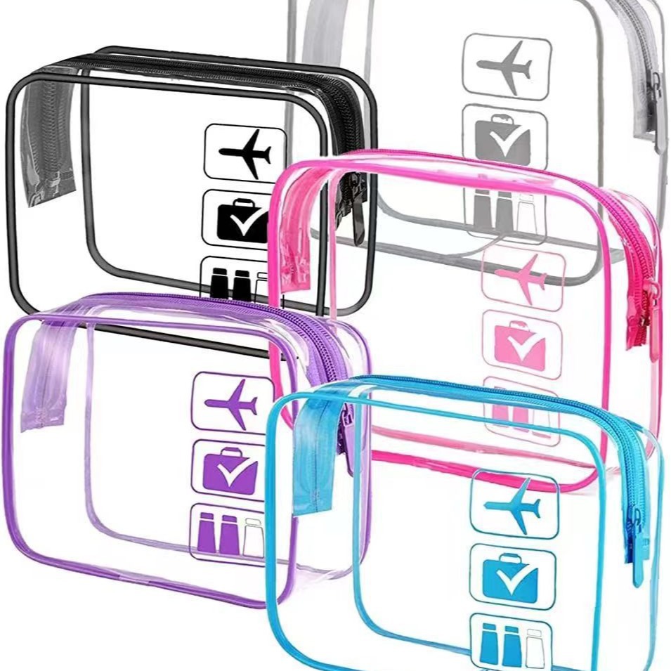 クリアジッパー付きメイクアップオーガナイザーバッグ - 旅行 - Toiletry Bag Tsa のレビューと価格