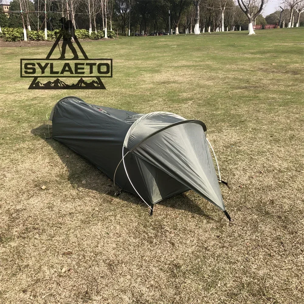 新しい超軽量一人用テント防水キャンプテント屋外バックパッキン - Travel Accessories You Need のレビューと価格