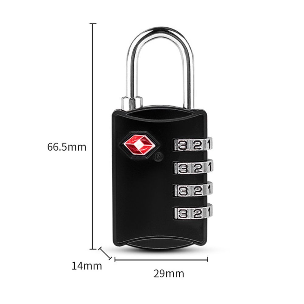防水ケーブル荷物ロック ポータブル税関コードロック TSA税 - Cable Lock Combination のレビューと価格