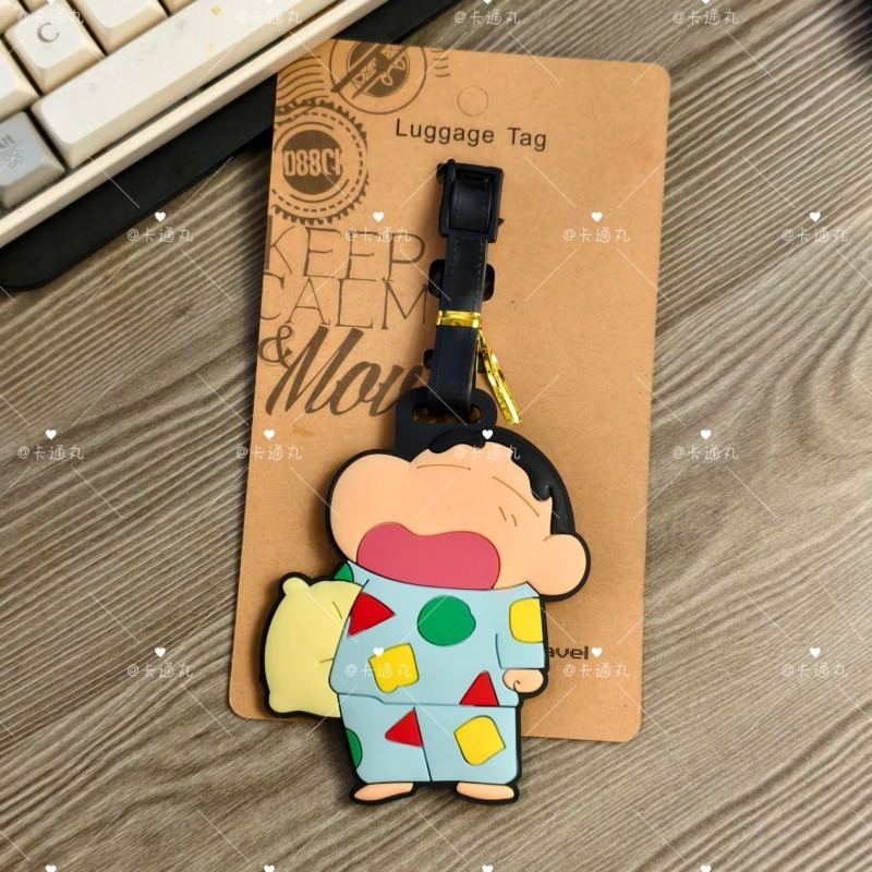 クレヨンしんちゃん漫画アニメキャラクターファッション荷物タグ - Travel Accessories New のレビューと価格