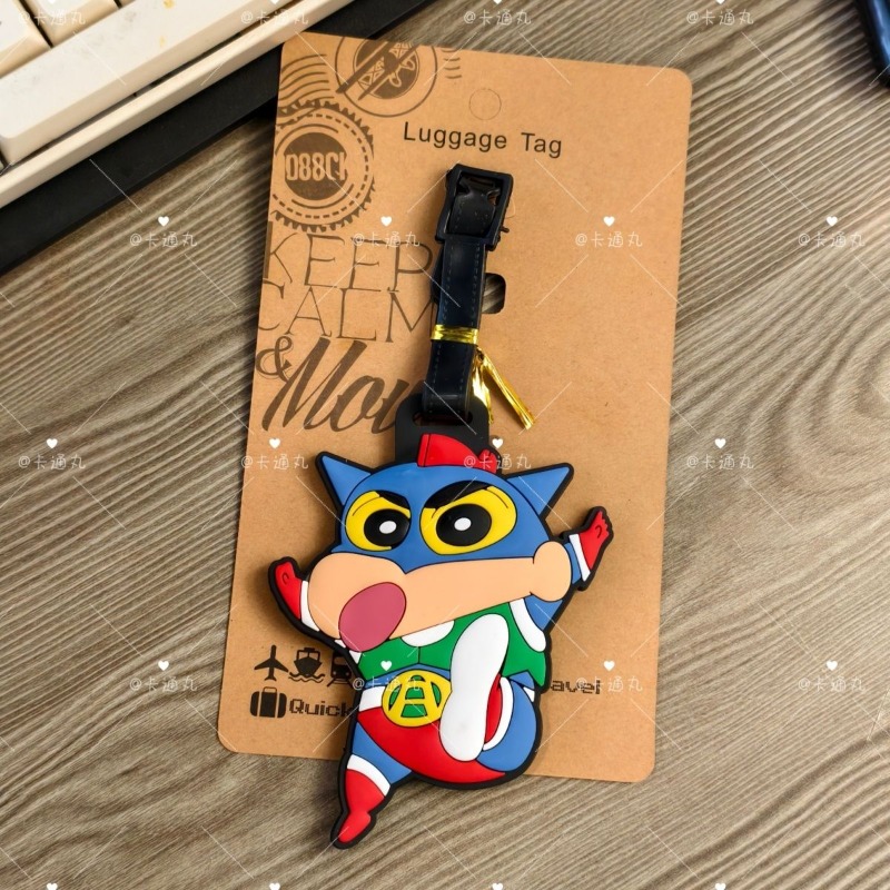 クレヨンしんちゃん漫画アニメキャラクターファッション荷物タグ - Travel Accessories New のレビューと価格