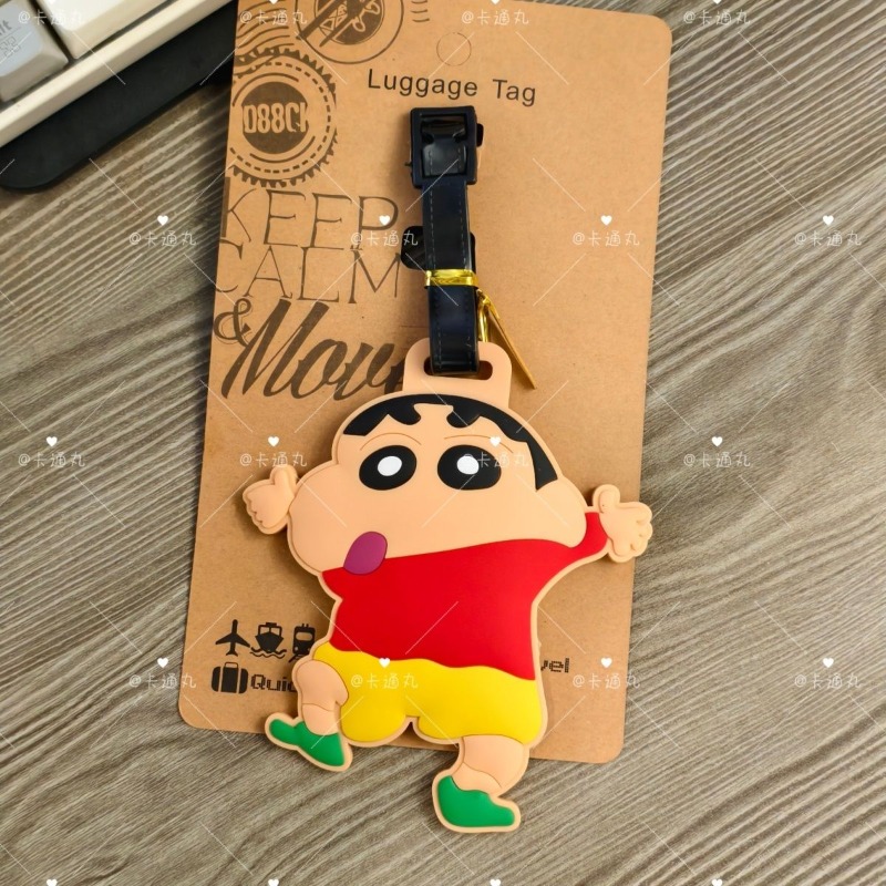 クレヨンしんちゃん漫画アニメキャラクターファッション荷物タグ - Travel Accessories New のレビューと価格