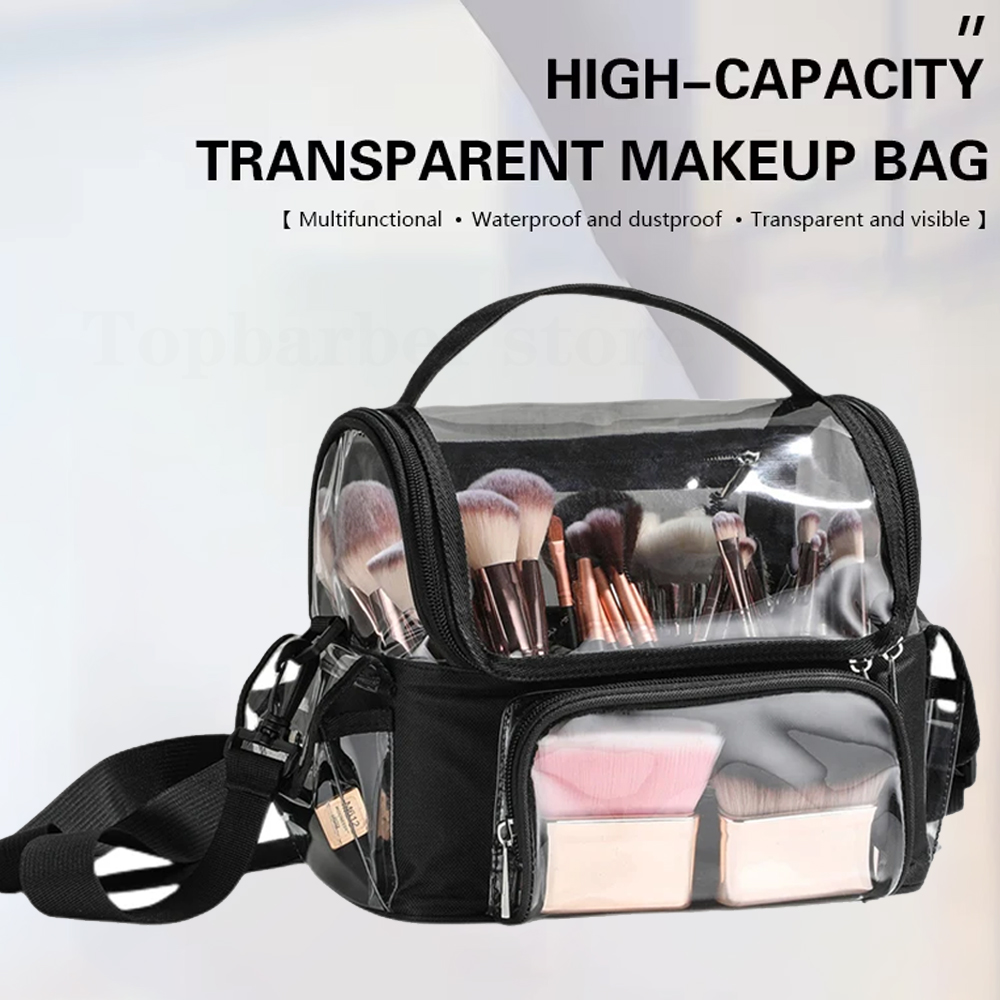 メイクブラシホルダーバックパックメイクアップアーティストトラ - Travel Accessories Toiletries のレビューと価格