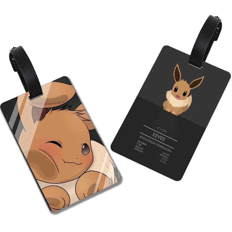 ポケモン漫画荷物タグかわいいプライバシー保護手荷物タグピカチ - Travel Accessories New のレビューと価格