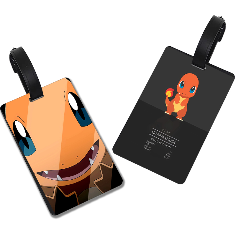ポケモン漫画荷物タグかわいいプライバシー保護手荷物タグピカチ - Travel Accessories New のレビューと価格
