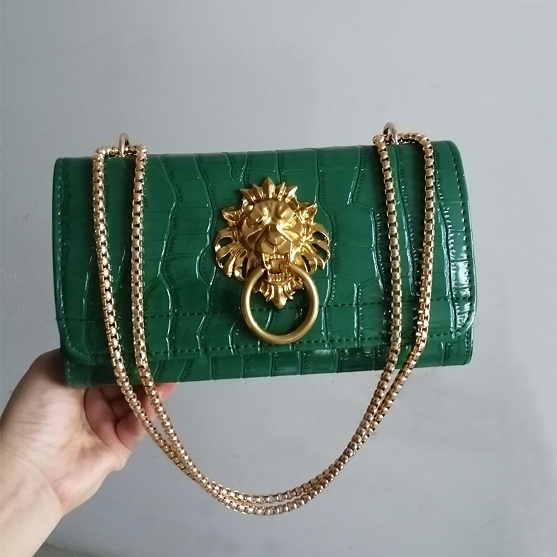 クロコダイル女性用クロスボディバッグヨーロッパの女性用ハンド - Travel Accessories Luxury Brands のレビューと価格