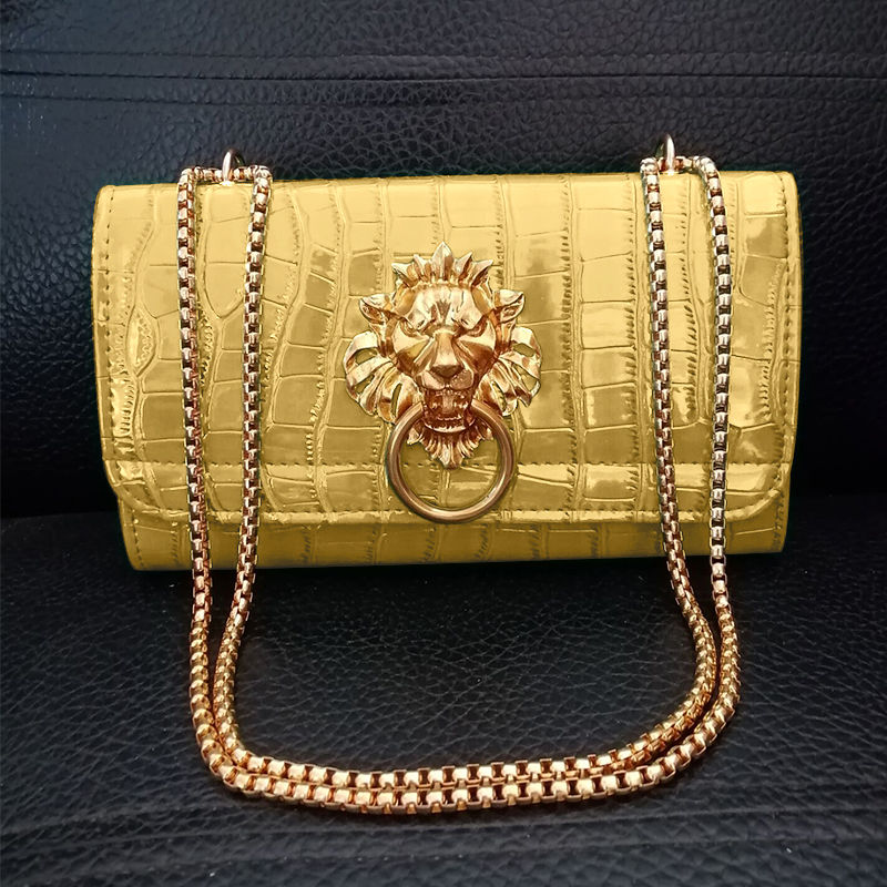 クロコダイル女性用クロスボディバッグヨーロッパの女性用ハンド - Travel Accessories Luxury Brands のレビューと価格