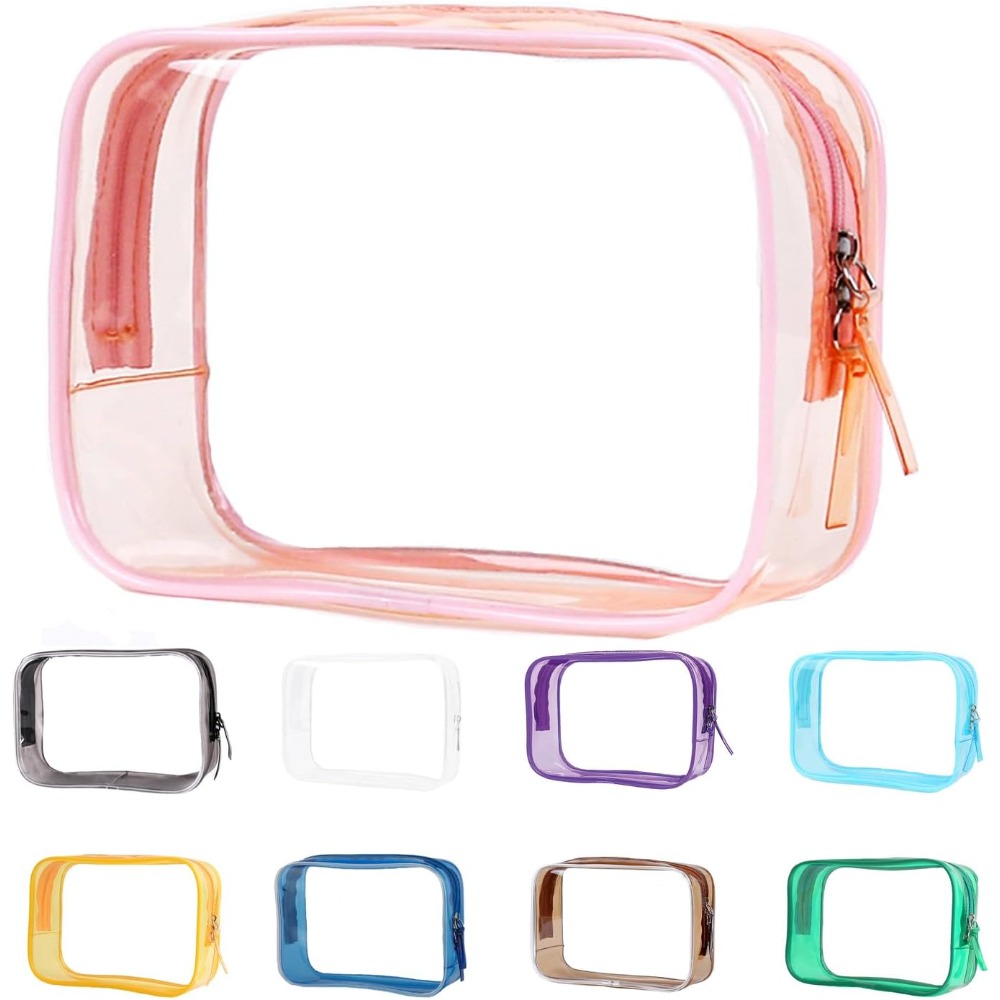 クリアポーチスモール、6.6x2.3x4.7サイズ、TSA承 - Toiletry Bag Tsa のレビューと価格